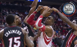 nba热火vs火箭,热火与火箭激战正酣，精彩瞬间回顾